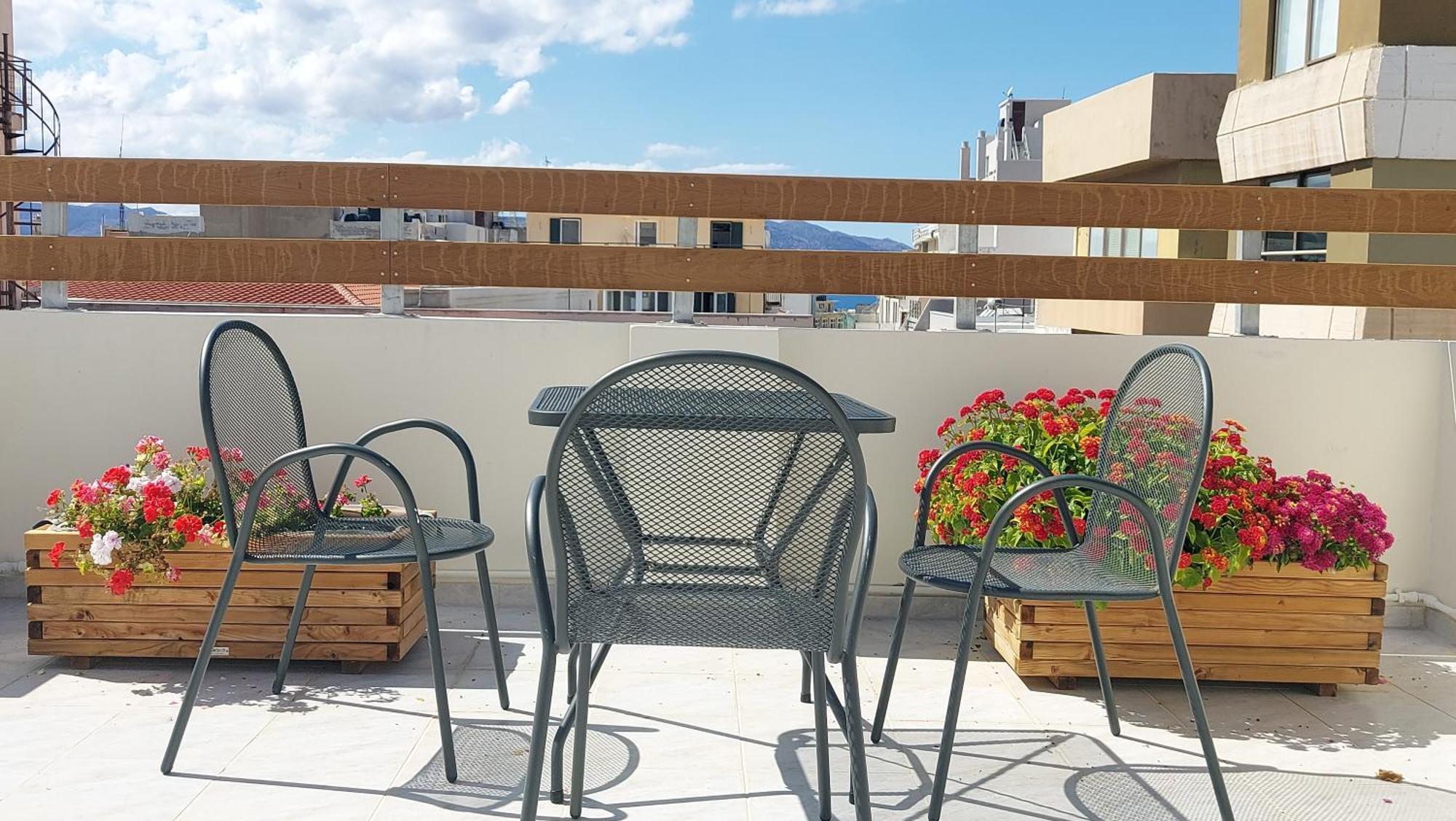 Elegant Apartment In The Heart Of Heraklion Eksteriør bilde